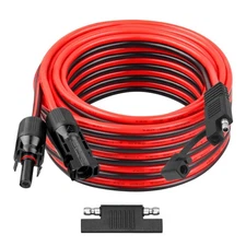SAE Extension Cable 25FT 10AWG Quick Disconnect Wire SAE Connector Battery Ch...