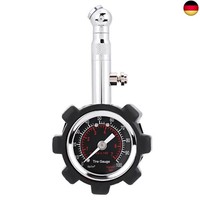 Keenso Auto Reifendruckmesser, Motorrad 0-100PSI Manual Mechanische Hohe