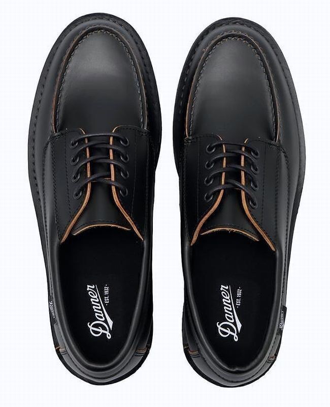 Danner Brogan Brown Leather Moccasins Vibram Sole