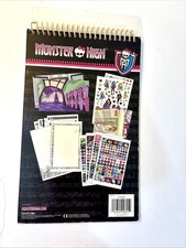 Monster High Stickerland Fun Pad  Sticker Pages, Collector Pages,  Play Scene