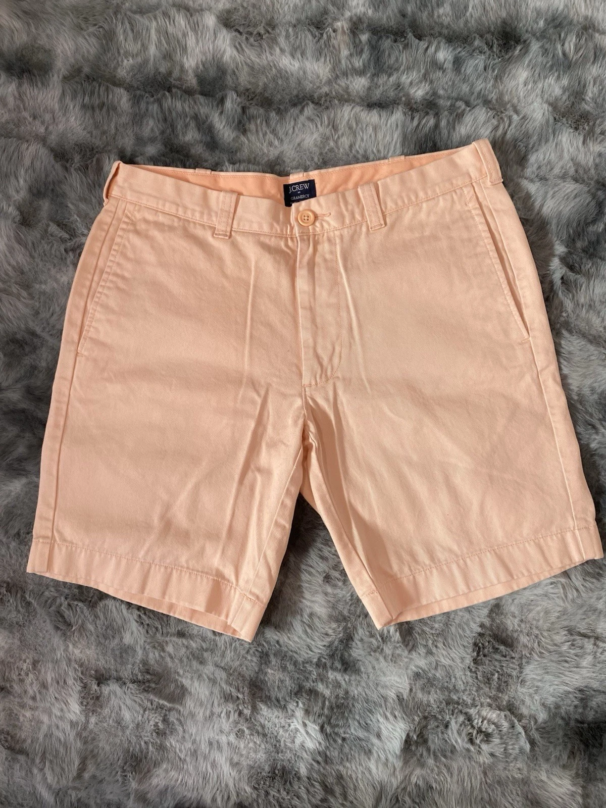J crew orange Bermuda shorts size 32 w