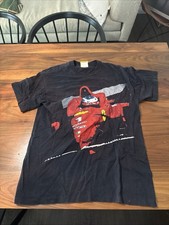 Vintage 1995 Ferrari Formula 1 Jean Alesi Racing T-Shirt Black Large F1