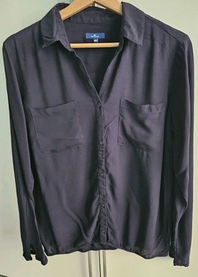 Tom Tailor Damen Bluse Blau 40