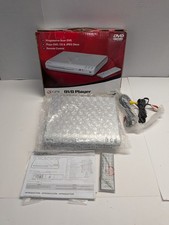 GPX D1816SIL Progressive Scan DVD Player Remote Manual Box Tested Silver