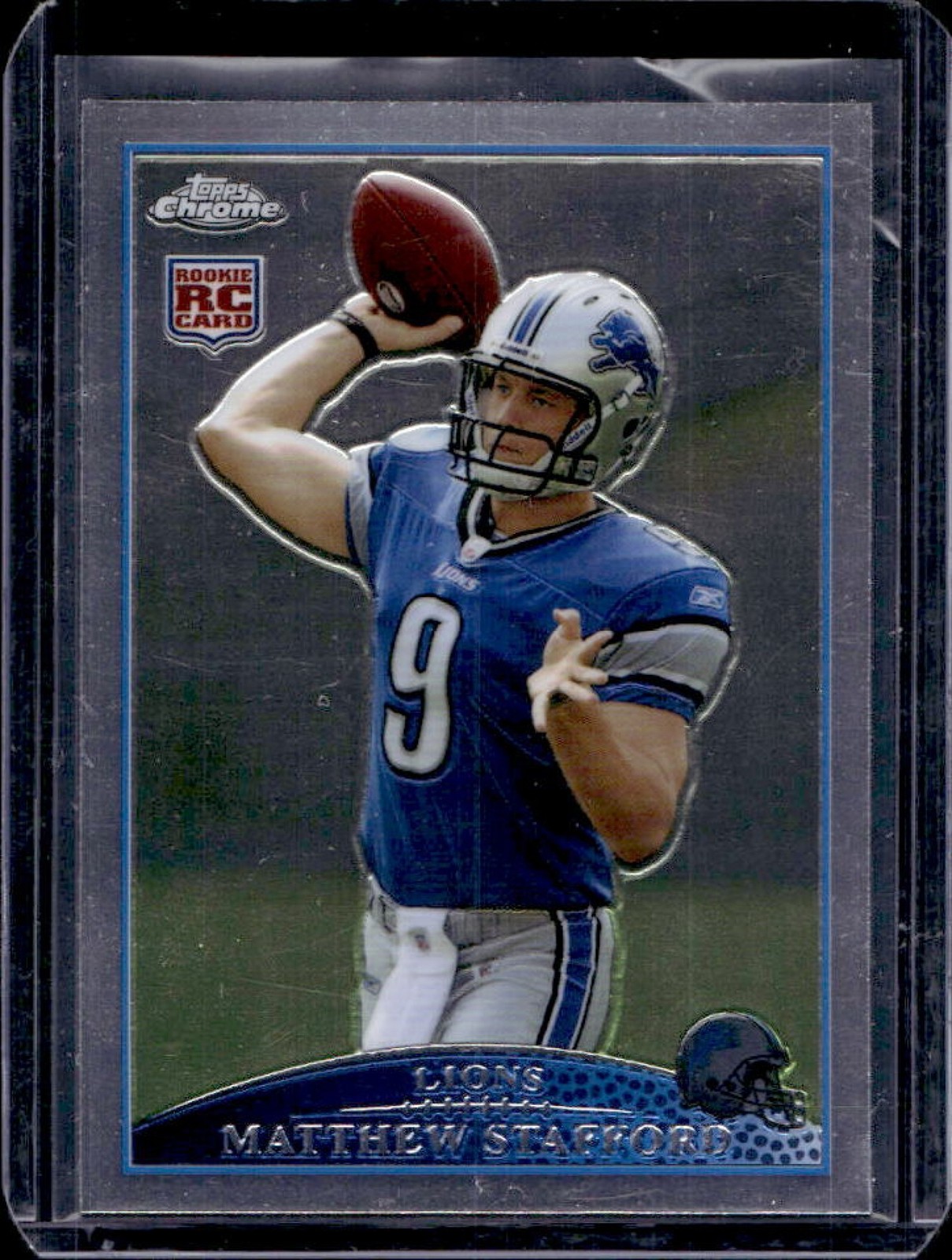 2009 Topps Chrome Matthew Stafford RC Rookie #TC210 Lions