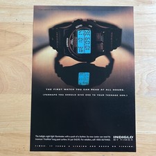 Vintage Hyundai Scoupe Turbo and Indiglo Watches Magazine Print Ads Color 1993