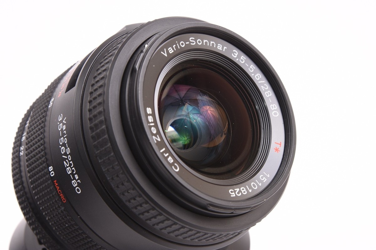 ＜美品＞CONTAX NX Vario-sonnar T 28-80mm CONTAX NX w/ Vario-Sonnar 28-80mm F3.5-5.6 T* Zoom Lens READ #DV