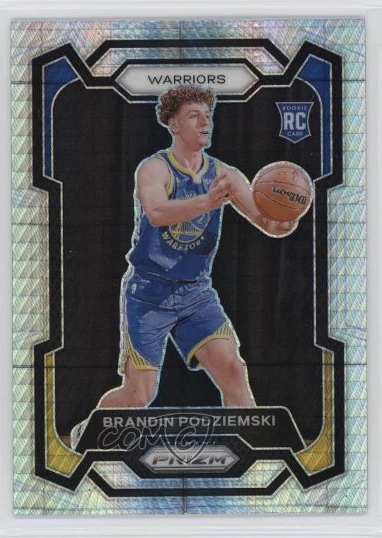 2023-24 Panini Prizm Hyper Prizm Brandin Podziemski #147 19fe