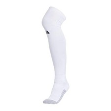 Unisex adizero Football Socks 1 pair cushioned over Large White/Black, 2.0