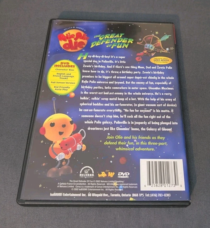 Rolie Polie Olie: The Great Defender of Fun [DVD 2002] Cole Caplan, Kristin Bone Foto 3 de 3