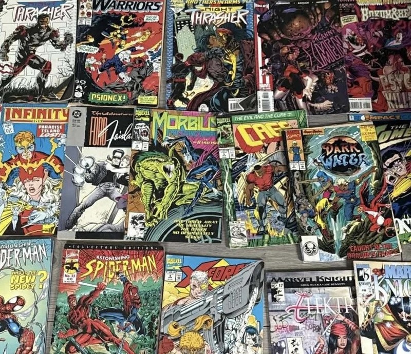 20x Marvel & DC Comics - No Duplicates - Job Lot - Grab Bag
