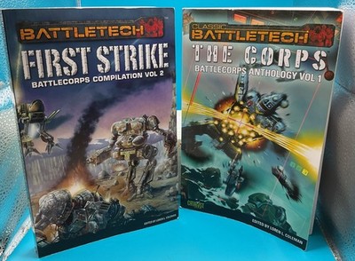 BATTLETECH FIRST STRIKE: BATTLECORPS COMPILATION VOL 2 & ANTHOLOGY VOL. 1