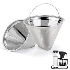 2 PCS Reusable Filter for Moccamaster Coffee Machine Technivorm KBT KBGV KB