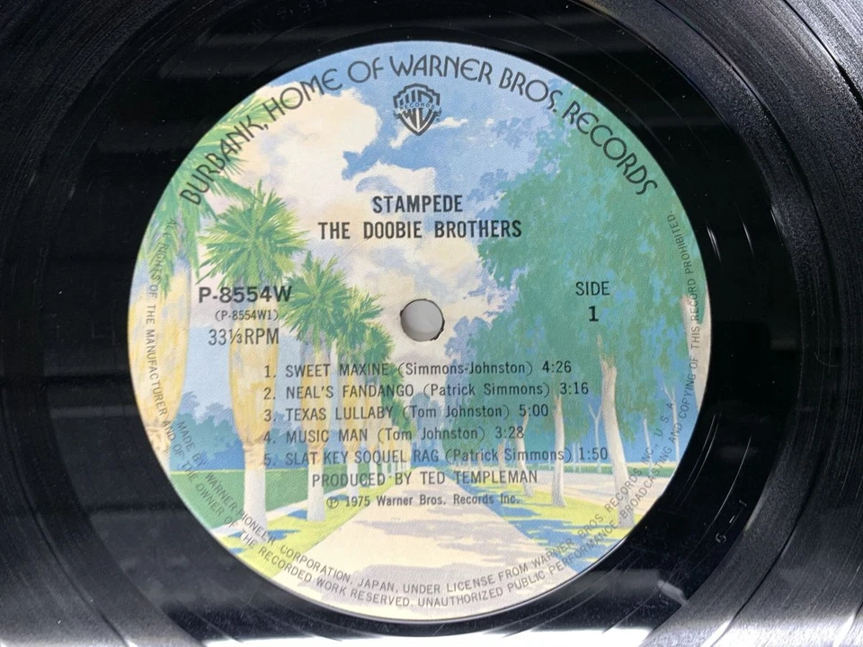 The Doobie Brothers Stampede Japan LP [60967ER] - Image 2 of 2
