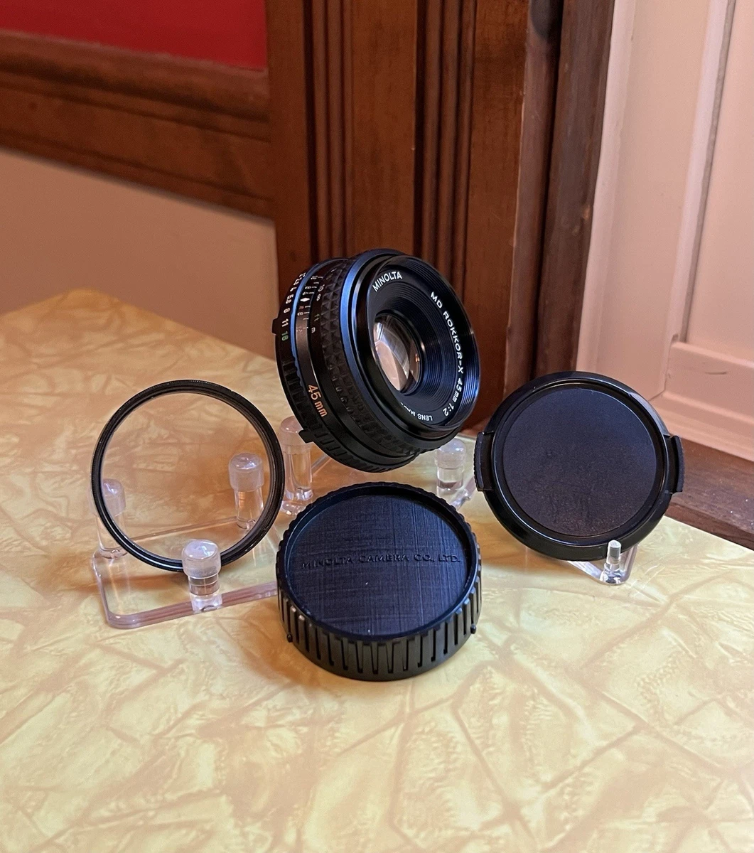 Minolta f/2 Camera Lenses 45mm Focal for sale - eBay