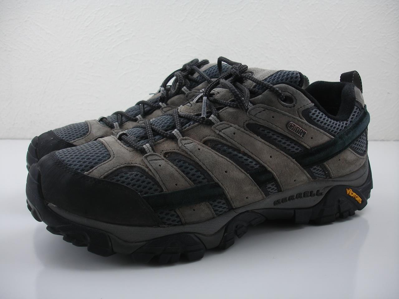 Scarpe da trekking uomo 11 5 M Merrell Moab 2 impermeabili J06031 granito trail scamosciate
