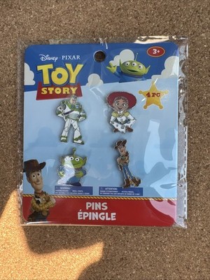 Disney Pixar Pins TOY STORY Buzz Woody Jessie Alien 4 piece set Epingle