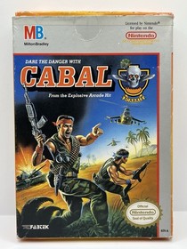 Cabal NES (Nintendo System, 1990)  No Manual - Authentic - Tested