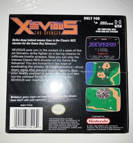 Xevious Classic NES Series (Nintendo Game Boy Advance, 2004) NUOVO!