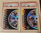 1995 Leaf Slideshow Ken Griffey Jr. #8A and #8B Matching Set Graded PSA 8 PSA 7