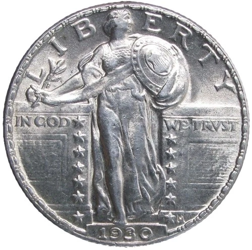 1930 Standing Liberty Quarter — photo from the most recent tracked eBay sale