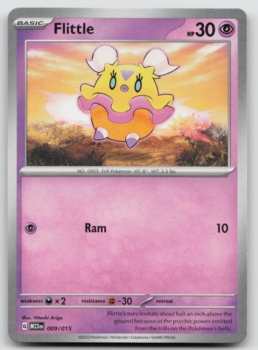 Flittle 009/015 LP McDonald's Collection 2023 Pokemon