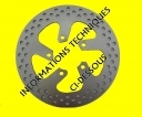 Disque de Frein Fixe Ø 298 mm pour Moto YAMAHA V-MAX 1200 et XJ 600 N S DIVERSION