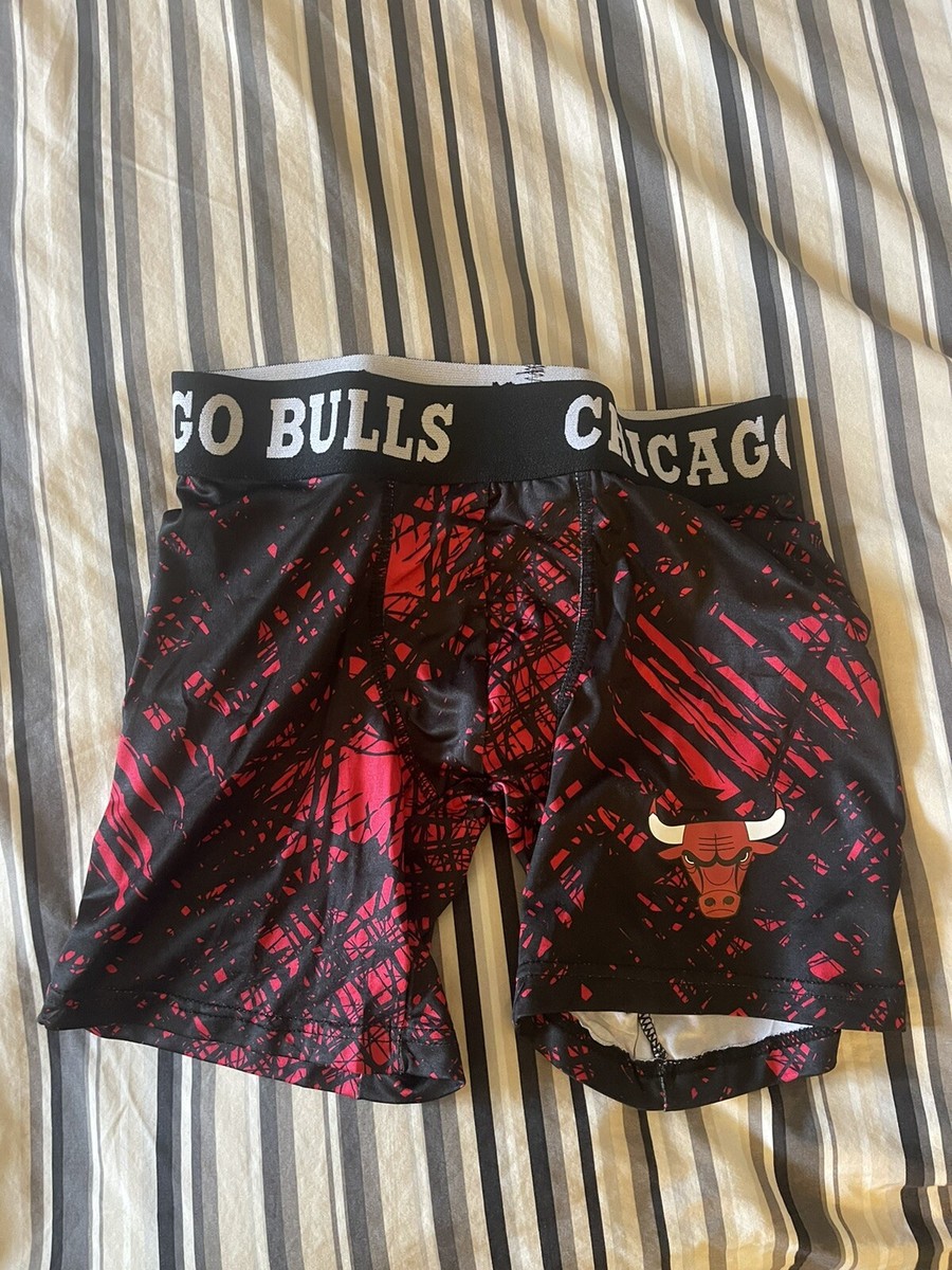 Mens boxer brief pair small NBA Chicago Bulls XS