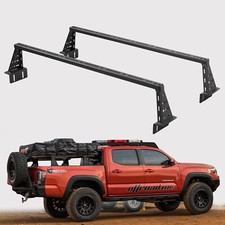 Overland Bed Bar for Pickup Truck w/ Adj. Cross Bar to fit Full-Size Truck Bed