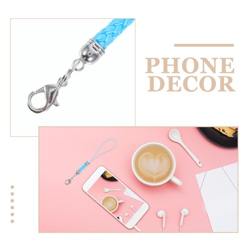 30 Pcs Schmuckseilzubehör Schlusselband Schlüsselbindungsbefugnis Charm-Kabel - 第 3/12 張圖片