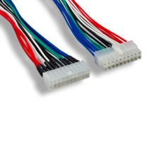 KNTK 9" PC Motherboard 20Pin Male/Female Cable Extension Power Supply Computer