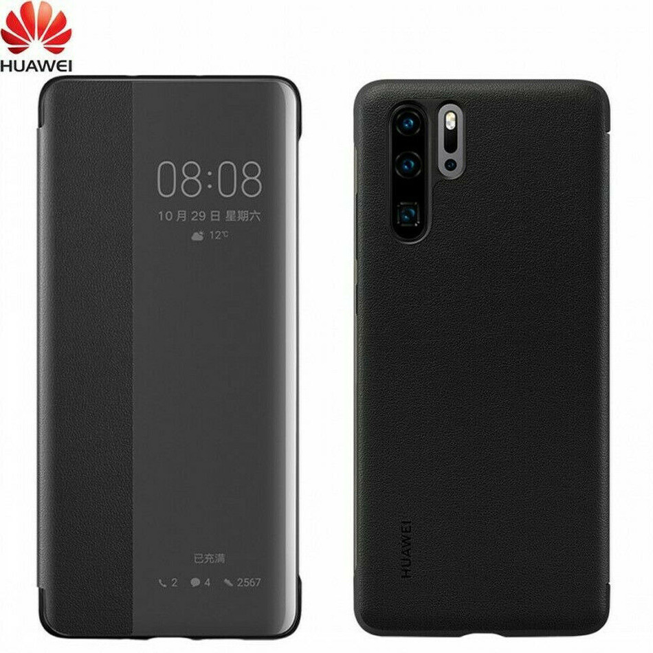 100% Original Case For HUAWEI P30 Pro Smart View Window Leather