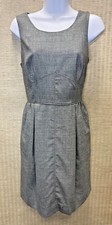 J.Crew Women Gray Casual Wool Dress Size 6 