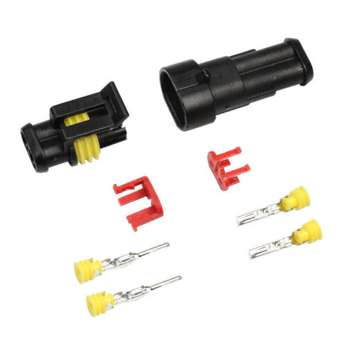 5-20 Sets 1/2/3/4/5/6 Pin Waterproof Automotive Electrical Wire Connectors Plug - Picture 22 of 32