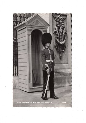 Ansichtskarte London / Buckingham Palace Sentry / England