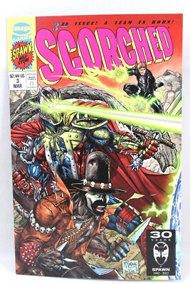 Spawn's The Scorched #3 Todd McFarlane X-Men Homage Variant 2022 Image Comic VF-
