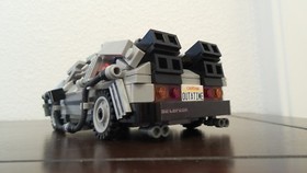 Lego 21103 Back to the Future DeLorean Custom Instructions
