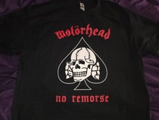 MOTORHEAD No Remorse shirts Lemmy Kilmister Slayer Jeff Hanneman ISD Seth Putnam