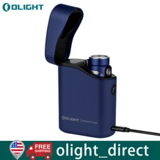 Olight Baton 4 Kit Rechargeable EDC Small Flashlight 1300 Lum with Charging Box