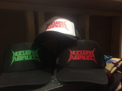 Nuclear Assault Hat thrash kbd razor slayer exodus anthrax sodom