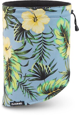 Dakine BANDIT Mens 100% Polyester Bungee Neck Tube Hibiscus Tropical NEW