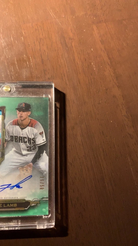 Jake Lamb 2019 Topps Triple Threads 补丁签名 16/50 — 第 3/4 张图片
