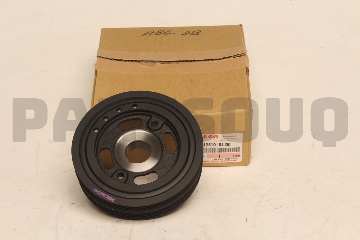 1261064J00 Genuine Suzuki PULLEY, CRANKSHAFT 12610-64J00 | eBay