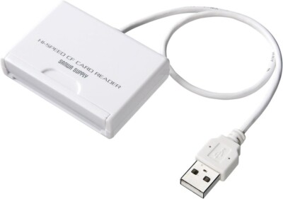 SANWA SUPPLY UDMA CF card reader-writer for UDMA compact flash ADR-CFU2H NEW