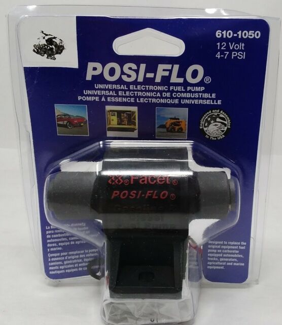 Universal Electric Fuel Pump NAPA Balkamp FACET 12v 47psi 32gph for