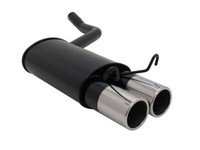 Novus Sportauspuff Gruppe N 2X90Mm M-Design Mercedes 190E (W201) 1.8/2.0/2.3