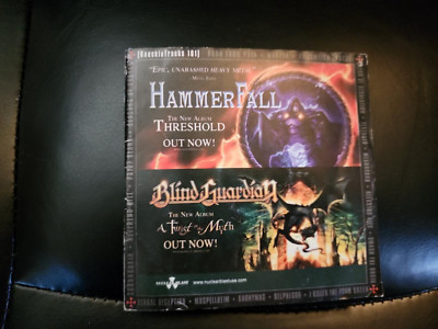 Knucklehead 101 Killswitch Engage Promo CD Roadrunner Hammerfall Blind Guardian
