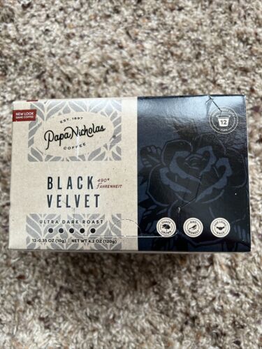 Papa Nicholas coffee black velvet dark roast For Keurig or an￼y Single serve. - Picture 1 of 5