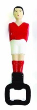 RENE PIERRE RED FOOSBALL TABLE PLAYER BOTTLE OPENER GREAT GIFT MAN CAVE 4 BEER