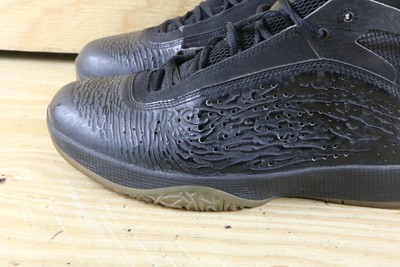 Nike Sneakers Air Jordan Mens 11 Black Out Black Charcoal 